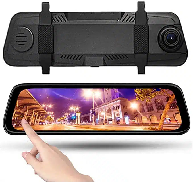 Oglindă Retrovizoare cu Cameră Auto Dual Lens 1080p