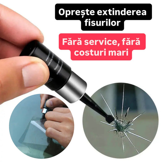 Kit pentru reparat crapaturi si fisuri parbriz/geam