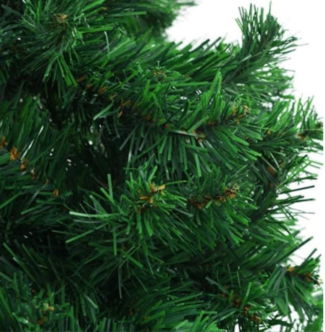 Brad Artificial 180 cm cu Suport Metalic + Instalație cu 100 de LED-uri – 10 metri