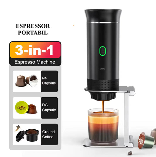 Espressor portabil Giftry 3 in 1