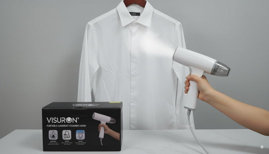 Fier vertical portabil 1500W cu rezervor detașabil
