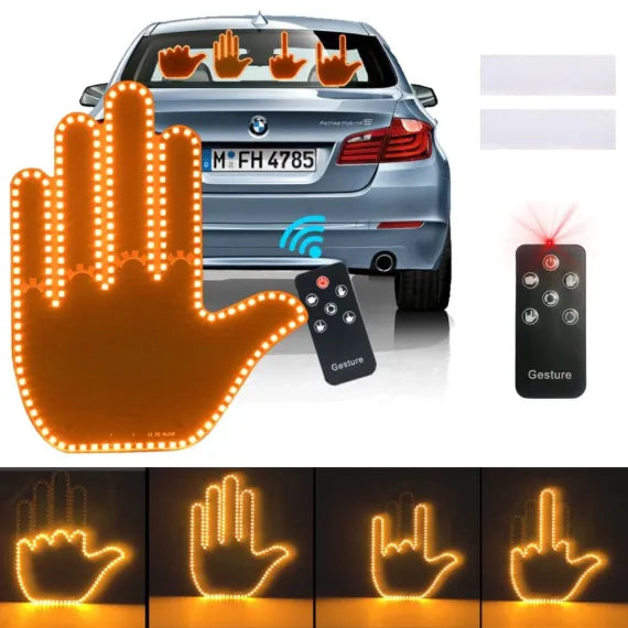 LED Auto Multifuncțional cu Telecomandă – Vizibilitate Maximă
